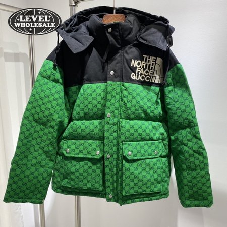 Gucci Nylon Padded Jacket Green S-XL