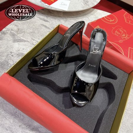 Christian Louboutin Sandals Me Dolly 100mm Black 35-39