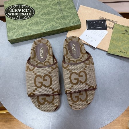 Gucci Jumbo GG Platform Slide 35-45