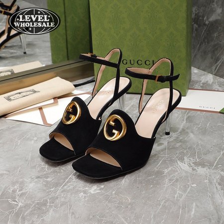 Gucci Blondie Heeled Sandal Black 35-40
