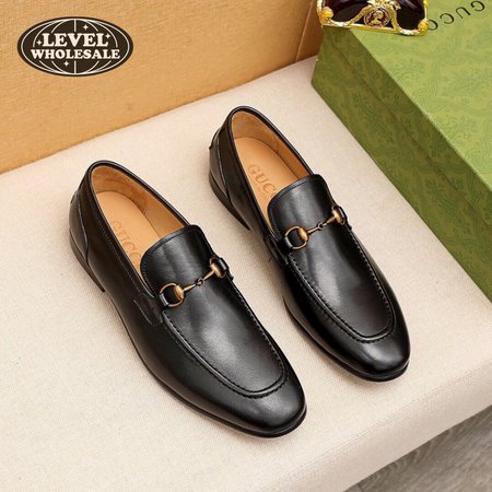 Gucci Jordaan Leather Loafer Black Leather 38-44