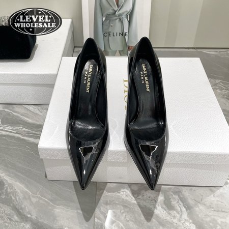 YSL Opyum Pumps In Patent Leather With Gold-Tone Heel 35-39