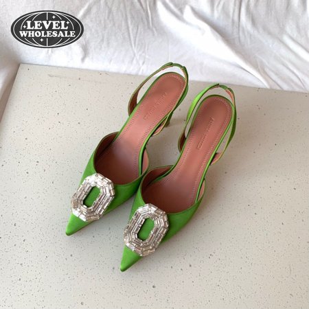 Amina Muaddi Scarpe Con Tacco 35-39